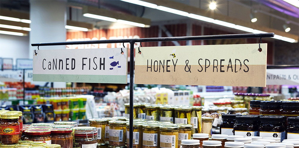 Rebranding a supermarket